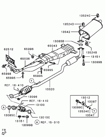 Engine | Mitsubishi LANCER General (EXPORT) CY1A Parts Catalogs