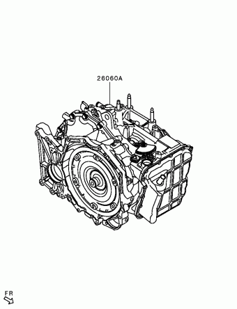 Power Train | Mitsubishi OUTLANDER Europe GF6W Parts Catalogs 