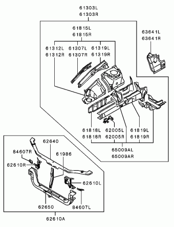 Body | Mitsubishi LANCER/MIRAGE Japan CK2A Parts Catalogs | PartSouq