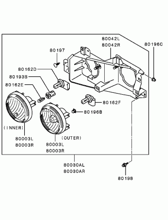 Electrical | Mitsubishi PAJERO MINI Japan H58A Parts Catalogs 