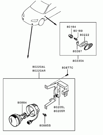 Electrical | Mitsubishi LANCER,LANCER CEDIA Japan CS5A Parts 