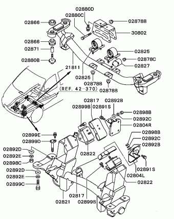 SPACE GEAR/L400 VAN Europe (EUROPE) PD4V