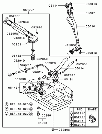 COLT/LANCER General (EXPORT) CB1A