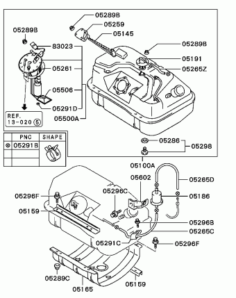 PAJERO/MONTERO<SHORT> General (EXPORT) V13V