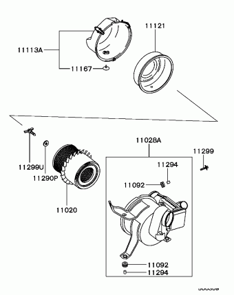 SPACE GEAR/L400 VAN General (EXPORT) PA3W