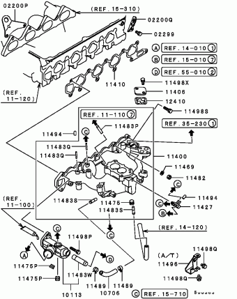 SPACE GEAR/L400 VAN General (EXPORT) PA3W