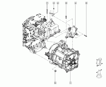 Vilebrequin 109, 7700273951 pour RENAULT