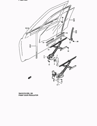14. Interior Trim | Suzuki Alto - A-Star/Celerio/800/Fronte RA410 