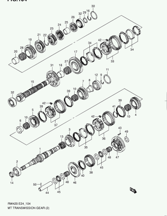 7. Transmission | Suzuki SX4 RW416 RW416-5 Parts Catalogs | PartSouq