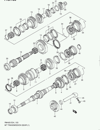 7. Transmission | Suzuki SX4 RW420 RW420 Parts Catalogs | PartSouq