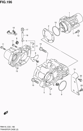 7. Transmission | Suzuki SX4 RW419 RW419D (MAGYAR) Parts Catalogs 