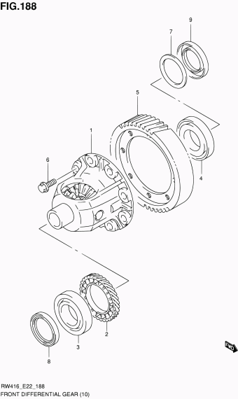 7. Transmission | Suzuki SX4 RW416 RW416 (MAGYAR) Parts Catalogs 