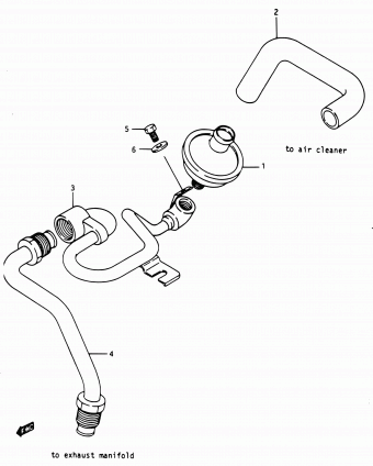 6. Emission | Suzuki Forsa/Sprint/Swift (SA) SA413 SA413-3 Parts 