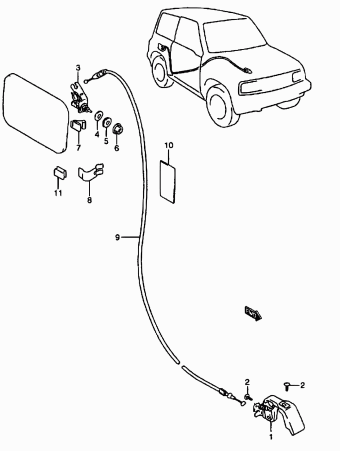 13. Body | Suzuki Vitara/Sidekick SE420 SE420 HDI 3DR (Santana