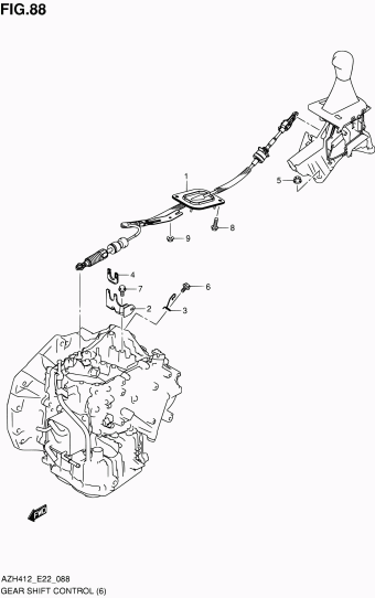 7. Transmission | Suzuki Swift AZH414 AZH414 (E10,E43,E48,E85,E96 