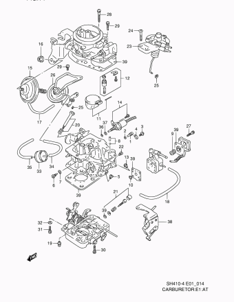 Alto - A-Star/Celerio/800/Fronte SH410 SH410-4 (Maruti)
