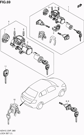 9. Electrical | Suzuki Swift AZI412 AZI412 (E05,E06) Parts 