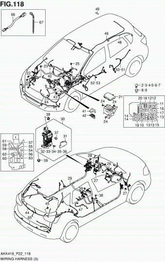 9. Electrical | Suzuki SX4 AKK416 AKK416 (P02,P22,P24,P90) Parts 