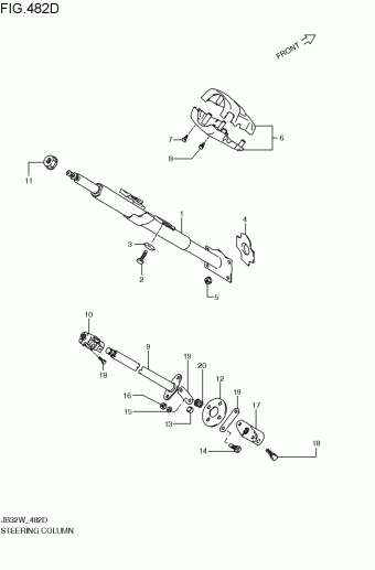 Suspension Steering Brakes Suzuki Jimny ミッション 略語 Jb32w Parts Catalogs Partsouq