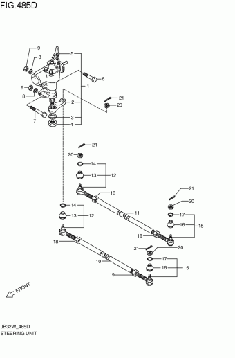 Suspension Steering Brakes Suzuki Jimny ミッション 略語 Jb32w Parts Catalogs Partsouq