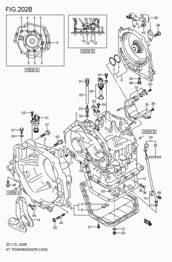 Clutch / Transmission | Suzuki Kei/Swift M15A 2WD Parts Catalogs 