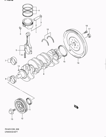 Aerio RH423 RH423 (E28:MY 2006)