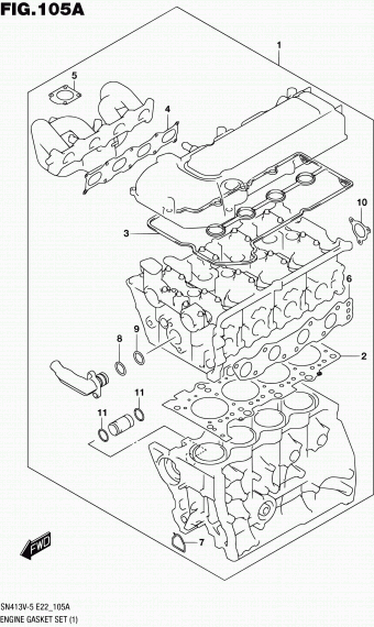 Jimny SN413 SN413V-11 (E02,E22)