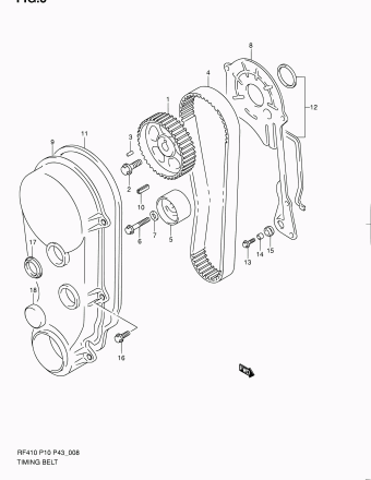 Alto - A-Star/Celerio/800/Fronte/Cultus RF410 RF410 (MY 2005)