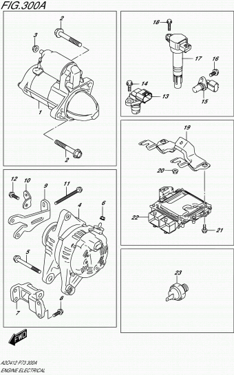 Swift A2O412 A2O412 (E73)