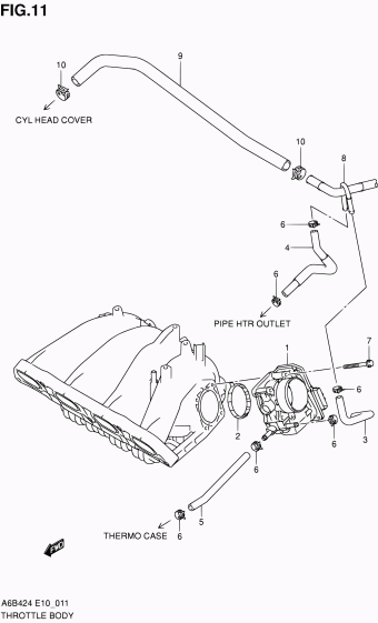 Kizashi A6B424 A6B424 (E10)