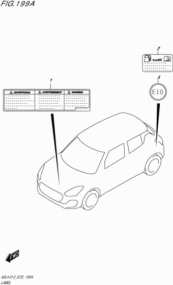 Swift A2L412 A2L412-2 (E02,E22)