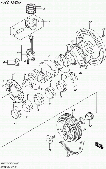 SX4/S-Cross AKK414 AKK414-4 (E02,E22)