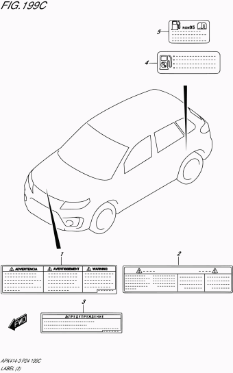 Vitara APK416 APK416-3 (E10,E48,E61,E96)