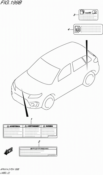 Vitara APK414 APK414-3 (E10,E48,E71,E96)