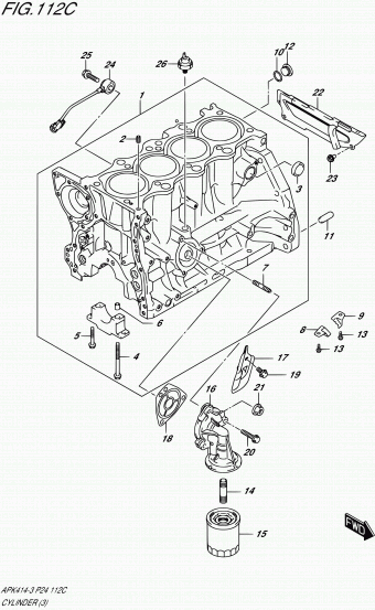 Vitara APK416 APK416-3 (E10,E48,E61,E96)