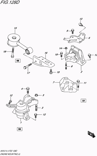 SX4/S-Cross AKK414 AKK414-4 (E02,E22)