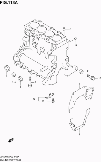 SX4/S-Cross AKK416D AKK416D (E02,E22)