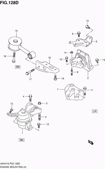 SX4/S-Cross AKK414 AKK414 (E02,E22)