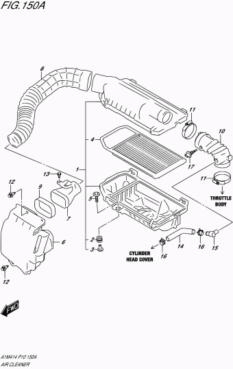 Baleno/Esteem A1M414 A1M414 (E48,E85,E96)