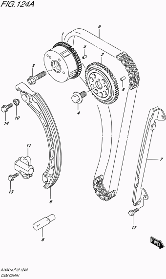 Baleno/Esteem A1M414 A1M414 (E48,E85,E96)