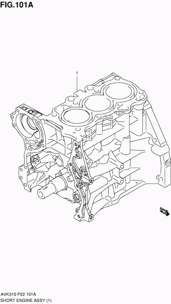 Alto - A-Star/Celerio/800/Fronte/Cultus AVK310 AVK310 (P02,P22)