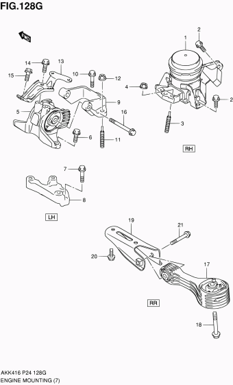 SX4/S-Cross AKK416 AKK416-2 (E24,E32,E90)