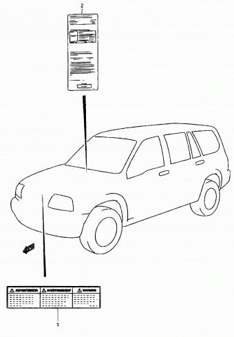 Grand Vitara XL-7 JA627 JA627W (MY 2002)