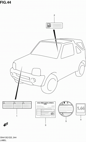 Jimny SN413 SN413V-2 (SANTANA)