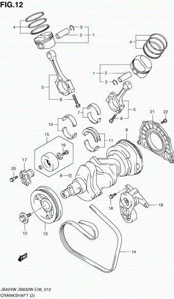 Grand Vitara JB632 JB632W-4 (E06)
