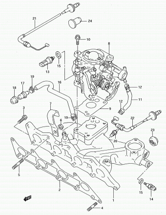 Alto - A-Star/Celerio/800/Fronte/Cultus SH410 3DR