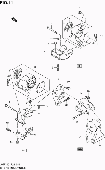 Alto - A-Star/Celerio/800/Fronte/Cultus AMF310 AMF310 (E10,E43,E85)