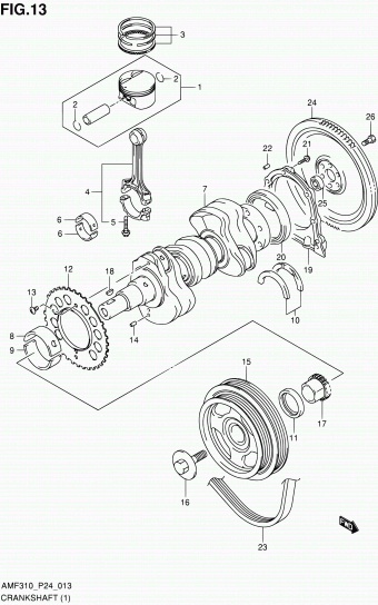 Alto - A-Star/Celerio/800/Fronte/Cultus AMF310 AMF310 (E10,E43,E85)