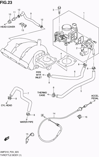 Alto - A-Star/Celerio/800/Fronte/Cultus AMF310 AMF310 (E10,E43,E85)