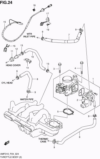 Alto - A-Star/Celerio/800/Fronte/Cultus AMF310 AMF310 (E10,E43,E85)